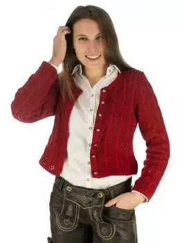 Кардиган OS-Trachten, цвет mittelrot