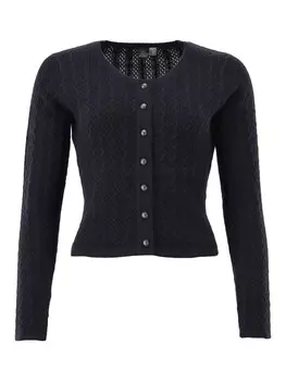 Кардиган OS-Trachten Strickjacke Borida, синий