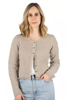Кардиган OS Trachten Strickjacke Swoyar, цвет ecrue