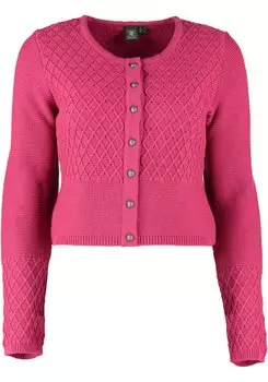 Кардиган OS Trachten Strickjacke Swoyar, цвет Himbeere