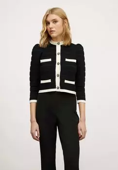 Кардиган Ottoman Knitted Motivi, черный