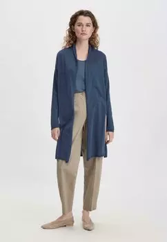 Кардиган OVERSIZE hessnatur, синий