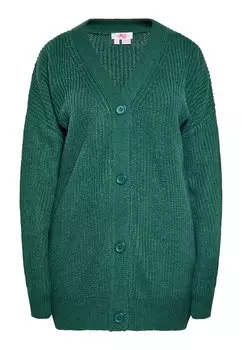 Кардиган OVERSIZE myMo, темно-зеленый