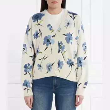 Кардиган оверсайз Desigual, экрю