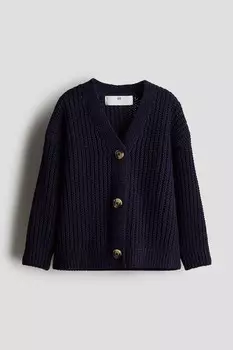 Кардиган оверсайз H&M, синий