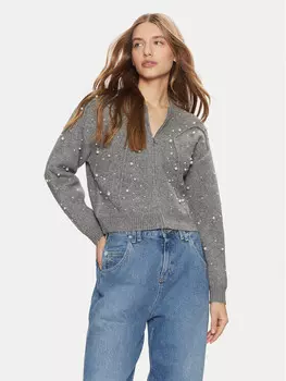 Кардиган оверсайз Only, серый