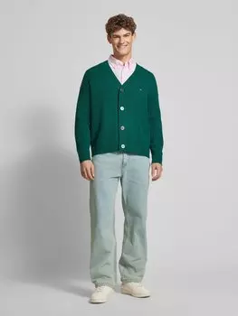 Кардиган оверсайз с этикеткой BLKVIS