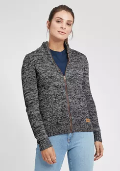 Кардиган Oxmo Strickjacke, черный