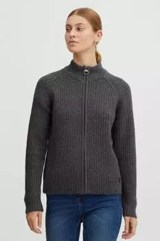 Кардиган Oxmo Strickjacke, черный