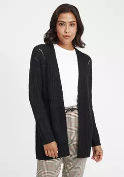 Кардиган Oxmo Strickjacke, черный