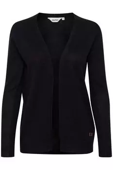 Кардиган Oxmo Strickjacke, черный