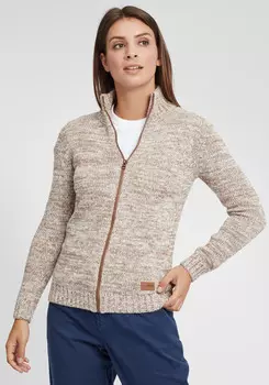 Кардиган Oxmo Strickjacke, натуральный