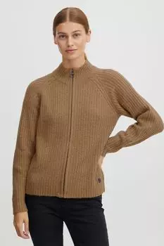 Кардиган Oxmo Strickjacke, натуральный