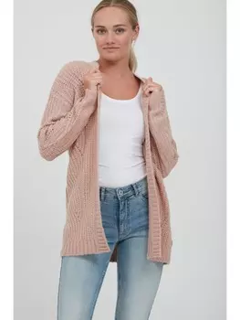 Кардиган Oxmo Strickjacke OXClea 21300152-ME Cardigan, цвет Ajour-StrickmusterRosa