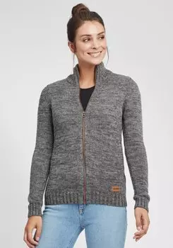 Кардиган Oxmo Strickjacke, серый