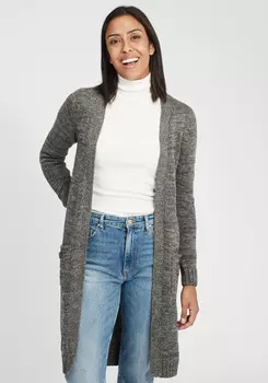 Кардиган Oxmo Strickjacke, серый