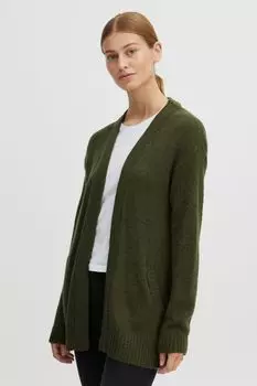 Кардиган Oxmo Strickjacke, зеленый