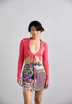 Кардиган PAINTER MOSCHINO, розовый