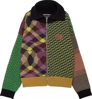 Кардиган Palm Angels x Missoni Patchwork Cardigan 'Multicolor', разноцветный