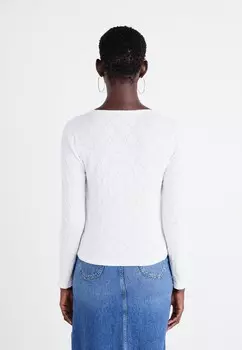 Кардиган PCLENE TIE CARDIGAN Pieces, белый