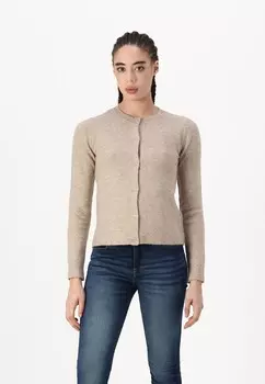 Кардиган PCMALOU Pieces, коричневый