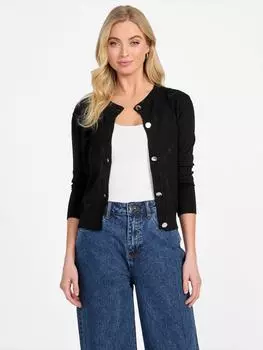 Кардиган Peggy со стразами Guess Factory, черный