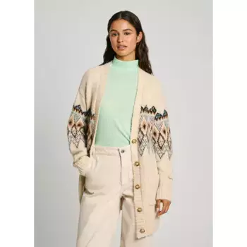 Кардиган Pepe Jeans Helia, бежевый