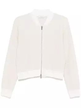 Кардиган Peserico на молнии, белый