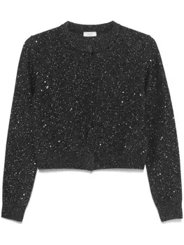 Кардиган Peserico с пайетками, серый