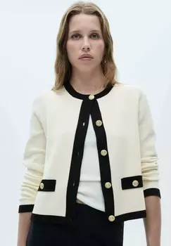 Кардиган PIA Mango, кремовый