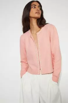 Кардиган Pia Pearl Monsoon, розовый