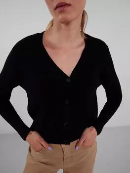 Кардиган Pieces, черный