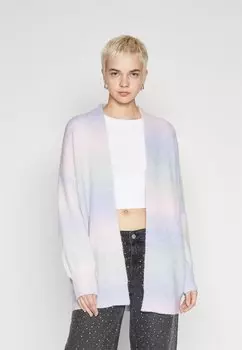 Кардиган Pieces КАРДИГАН PCRAINBOW С ОБРАЗНЫМ ВЫРЕЗОМ, цвет orchid bloom/dream purple space dye