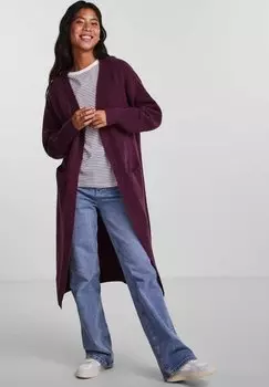 Кардиган Pieces PCJENNIFER LS NOOS BC, цвет grape wine