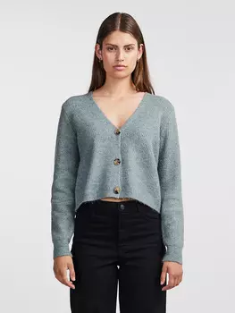 Кардиган Pieces, серый