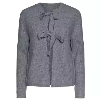 Кардиган Pieces Silly, серый