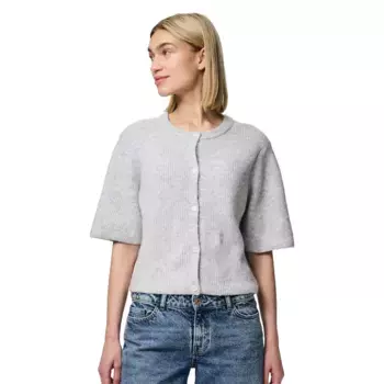 Кардиган Pieces Silly, серый
