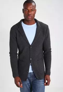 Кардиган Pier One, цвет Mottled Dark Grey