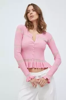Кардиган Pinko, розовый