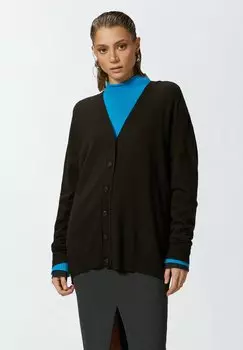 Кардиган Pinko, темно-коричневый