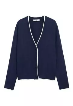 Кардиган PIPE Mango, синий