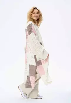 Кардиган PLASH blue shadow, белый