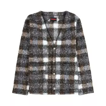 Кардиган Pleasures Graham Cardigan, серый