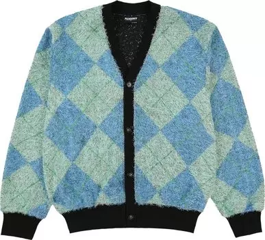 Кардиган Pleasures Rev Cardigan 'Aqua', синий