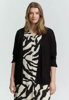 Кардиган PLUS SIZE - BASIC TOM TAILOR, черный
