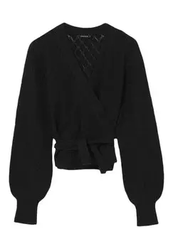 Кардиган Pointelle Heart Warmer Calliope, черный