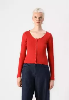 Кардиган POINTELLE SCOOP CARDI GAP, красный