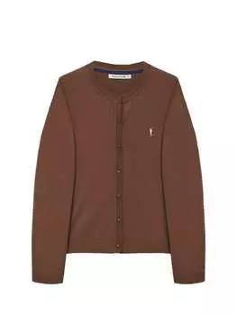 Кардиган Polo Club, коричневый