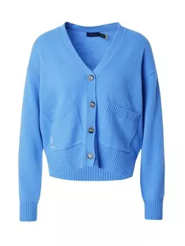 Кардиган Polo Ralph Lauren Knit Cardigan, светло-голубой