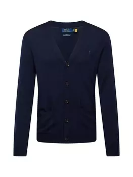 Кардиган Polo Ralph Lauren Knit Cardigan, темно-синий